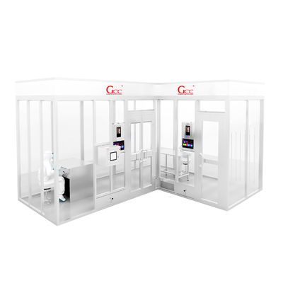 Quarto desinfetado farmacêutico de aço inoxidável do perfil ISO6