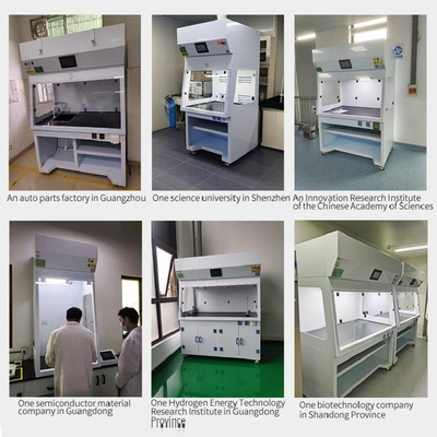 Emanações químicas Ductless Hood Safety Mobile Fume Cupboard para o laboratório