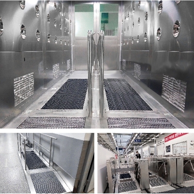 Máquina de limpeza da sapata automática do GCC única para a sala de limpeza da indústria alimentar