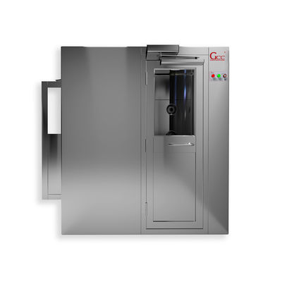sala de limpeza de aço inoxidável de 220V 50HZ/túnel do chuveiro de ar única pessoa