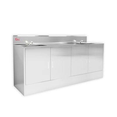 Custom Durável 304 aço inoxidável Hospital Laboratório Médico Scrub Lavabo