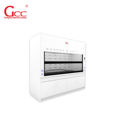 Capuz de fumo de laboratório resistente a ácidos e álcalis Capuz de escape de laboratório personalizado Ventilação de capuz de fumo