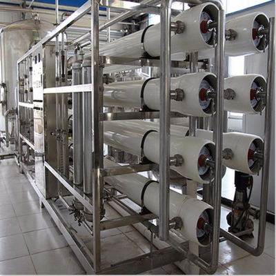 equipamento industrial do tratamento da água da osmose reversa 380Volt para a água de Rwa que circula