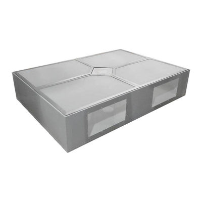 Teto do fluxo laminar do filtro da sala de limpeza 8Pcs Hepa da classe I