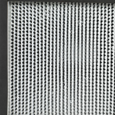 Filtro resistente ao calor H14 de Hepa da eficiência elevada de 1500m3/h 14.38m2