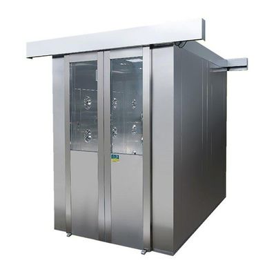 quarto desinfetado de chuveiro de ar 750W com a porta de bloqueio eletrônica