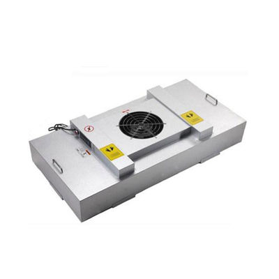 Unidade de filtro de aço inoxidável do fã da sala de limpeza 0.45m/s do único controle