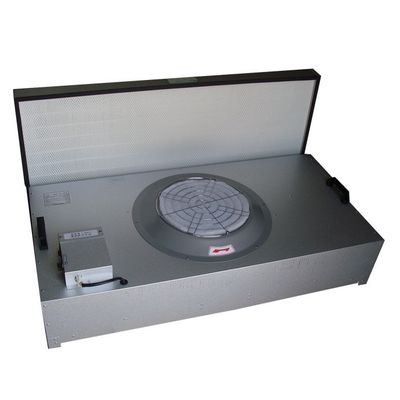 Dois unidade de filtro do fã da sala de limpeza da fase 100W com filtro de Hepa