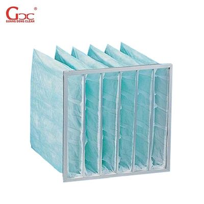 Resistência da alta temperatura do filtro de ar do saco do bolso de F7 F8 1700m3/H multi