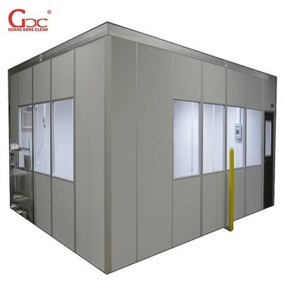 sistemas modulares da sala de limpeza da casa pré-fabricada de 100m2 18pcs FFU
