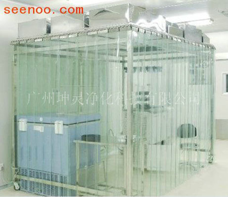 Quarto desinfetado Iso7 modular padrão do ISO 14644-1 para a oficina eletrônica