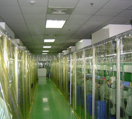 Quarto desinfetado Iso7 modular padrão do ISO 14644-1 para a oficina eletrônica