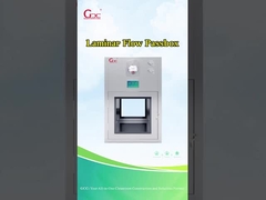 Caixa de passagem do fluxo laminar