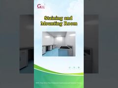 Sala de coloração e montagem